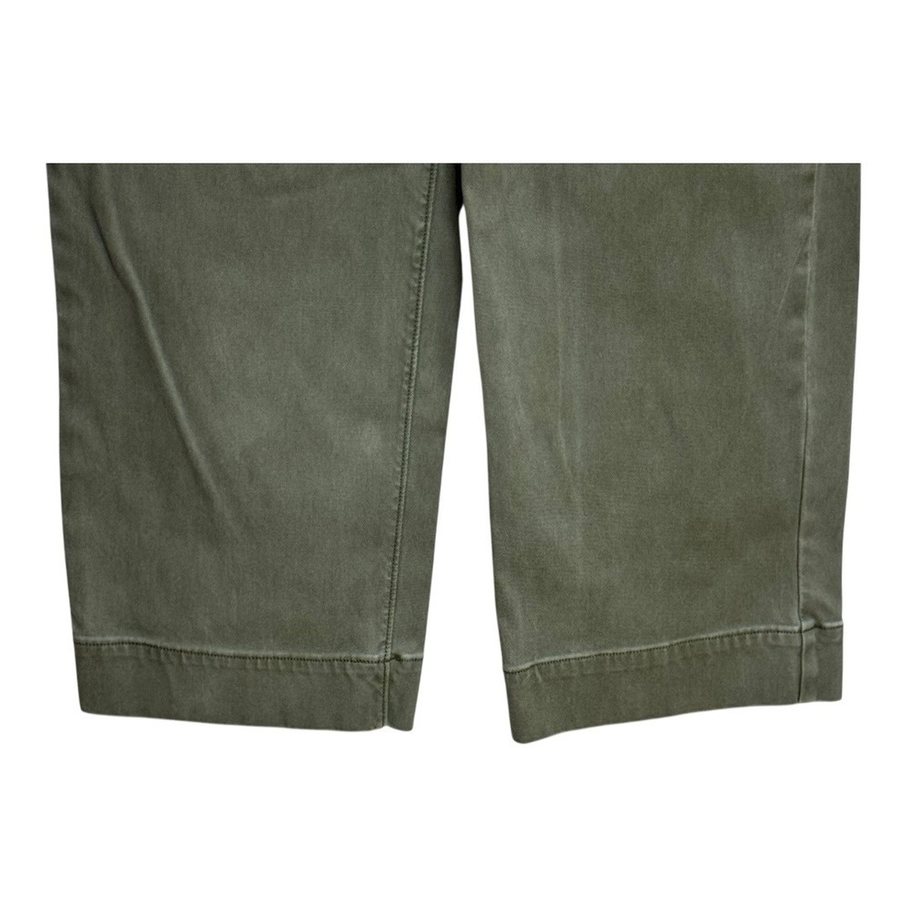 SPANX Women's Crop Wide Leg Sailor Style Olive Green Pants Size Small - Picture 5 of 8